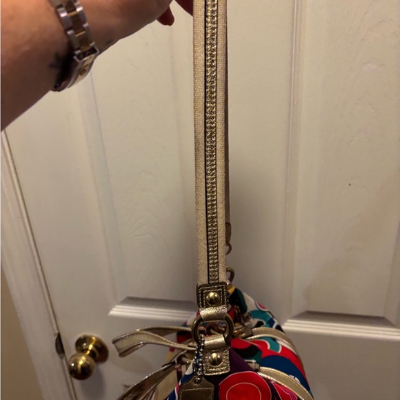 Coach Poppy 2009 (13830) Pop C Spotlight Signature Tote/Crossbody Bag in EUC - Picture 13 of 16